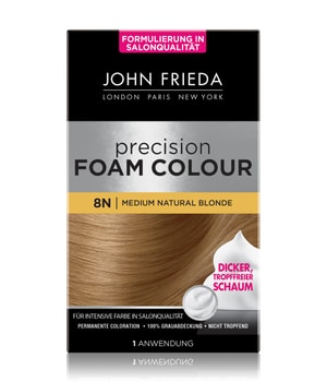 JOHN FRIEDA Precision Foam Colour 8N Medium Natrual Blond Haarfarbe 1 Stk