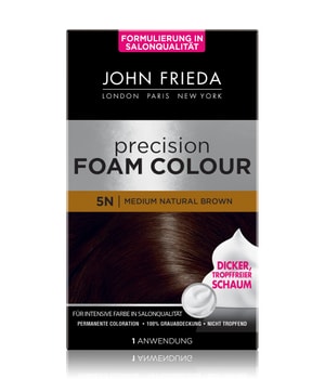 JOHN FRIEDA Precision Foam Colour 5N Medium Natrual Brown Haarfarbe 1 Stk