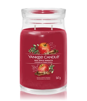 Yankee Candle Red Apple Wreath Signature Jar Duftkerze 567 g