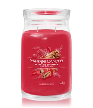 Yankee Candle Sparkling Cinnamon Signature Jar Duftkerze 567 g