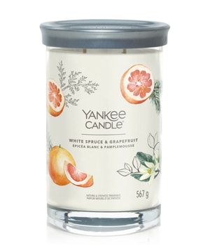 Yankee Candle White Spruce & Grapefruit Signature Large Tumbler Duftkerze 567 g