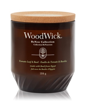 WoodWick ReNew Tomato Leaf & Basil Duftkerze 184 g