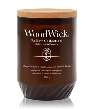 WoodWick ReNew Cherry Blossom & Vanilla Duftkerze 368 g