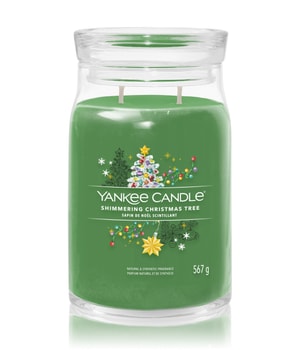 Yankee Candle Shimmering Christmas Tree Signature Jar Duftkerze 567 g