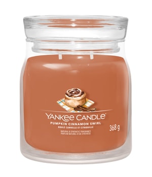 Yankee Candle Pumpkin Cinnamon Swirl Signature Jar Duftkerze 368 g