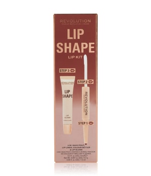 REVOLUTION Lip Shape Kit Lippen Make-up Set 1 Stk Dunkelrot