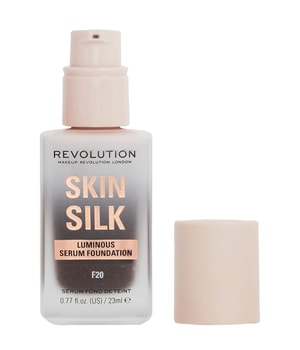 REVOLUTION Silk Serum Foundation Flüssige Foundation 23 ml Schwarz