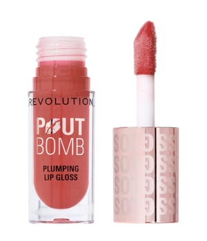 REVOLUTION Pout Bomb Plumping Gloss Lipgloss 4.6 ml Braun