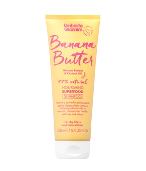 Umberto Giannini Banana Butter Shampoo Haarshampoo 250 ml