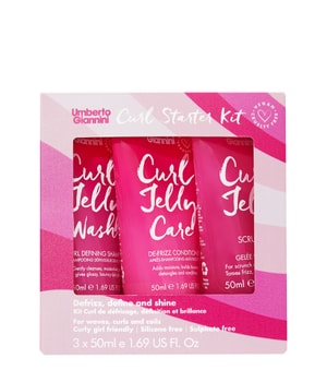 Umberto Giannini Curl Jelly Curls Starter Kit Haarpflegeset 1 Stk