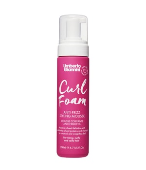 Umberto Giannini Curl Jelly Anti-Frizz Styling Mousse Schaumfestiger 200 ml