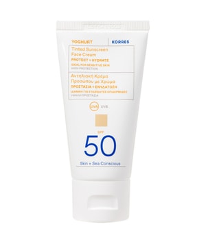 KORRES YOGHURT Getönte Sonnencreme für das Gesicht SPF50 Sonnencreme 50 ml