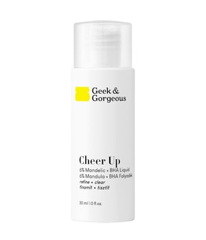 Geek & Gorgeous Cheer Up 6% Mandelic + BHA Liquid Gesichtspeeling 30 ml