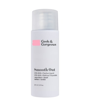 Geek & Gorgeous Smooth Out 12% AHA + Cactus Liquid Gesichtspeeling 30 ml