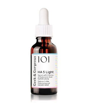 Geek & Gorgeous 101 HA 5 Light - Serum with 5 forms of Hyaluronic acid Gesichtsserum 30 ml