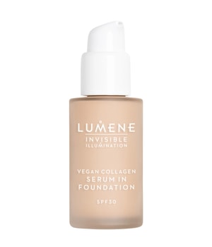 Lumene Invisible Illumination Vegan Collagen Serum in Foundation SPF30 Flüssige Foundation 30 ml Nude