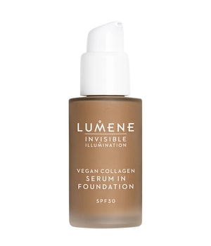 Lumene Invisible Illumination Vegan Collagen Serum in Foundation SPF30 Flüssige Foundation 30 ml Hellbraun