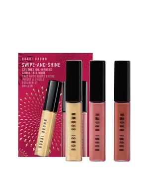 Bobbi Brown Holiday City Lights Swipe-and-Shine Crushed Oil-Infused Gloss Trio Lippen Make-up Set 1 Stk