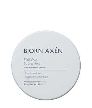 BJÖRN AXÉN Matt Wax Strong Hold Haarwachs 80 ml