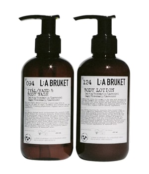 L:A Bruket Duo Kit Liquid Soap/Body Lotion Sage/Rosemary/Lavender Körperpflegeset 1 Stk