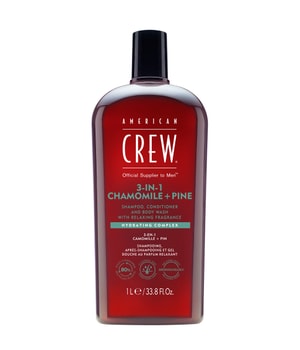 American Crew Hair Care & Body 3in1 Chamomile & Pine Haarshampoo 1000 ml