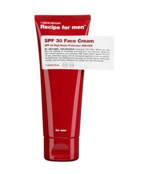 Recipe for Men SPF 30 Face Cream Gesichtscreme 75 ml