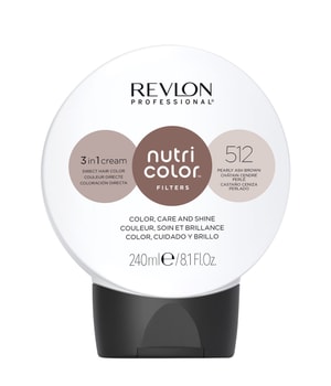 Revlon Professional Nutri Color Filters 512 Hellbraun Asch Irisé Farbmaske 240 ml