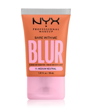 NYX Professional Makeup Bare With Me Blur Tint Foundation Drops 30 ml Hellbraun