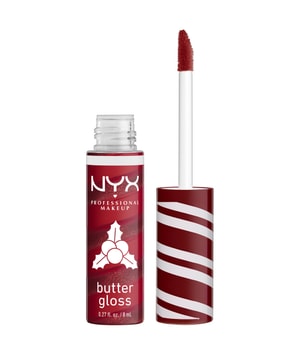 NYX Professional Makeup Butter Gloss Swirl Lipgloss Lipgloss 8 ml Dunkelrot