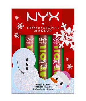 NYX Professional Makeup Fat Oil Slick Click Shiny Lip Balm Trio Lippen Make-up Set 1 Stk