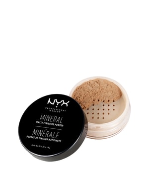 NYX Professional Makeup Mineral Finishing Powder Loser Puder 8 g Hellbraun