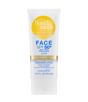 Bondi Sands SPF 50+ Matte Tinted Face Lotion Fragrance Free Sonnenlotion 75 ml