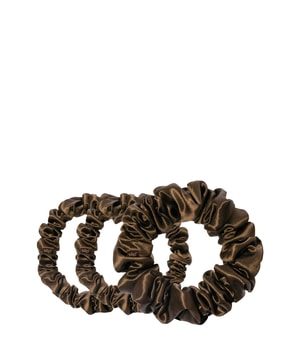 Slip Pure Silk Back To Basics Assorted Scrunchies Dark Brown Haargummi 3 Stk