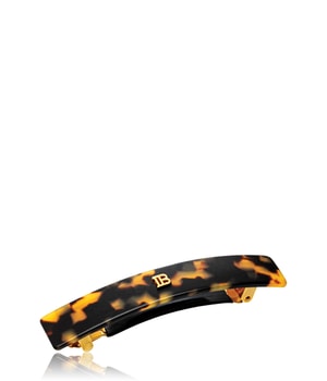 Balmain Hair Couture Cellulose Acetate Barrette pour Cheveux Medium Tortoise Shel Haarspangen 1 Stk