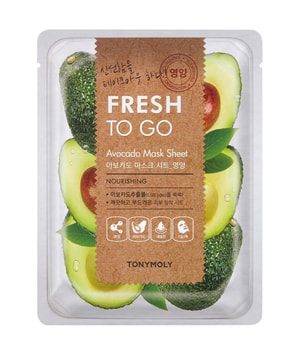 TONYMOLY Fresh To Go Avocado Mask Sheet Gesichtsmaske 25 g