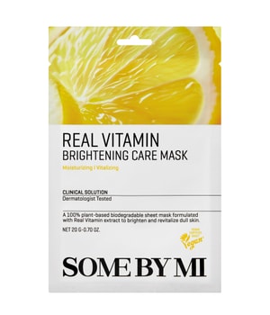 Some By Mi Real Care Mask Vitamin Brightening Care Mask Tuchmaske 20 ml