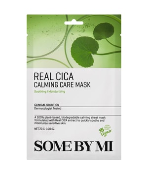 Some By Mi Real Care Mask Cica Calming Care Mask Tuchmaske 20 ml