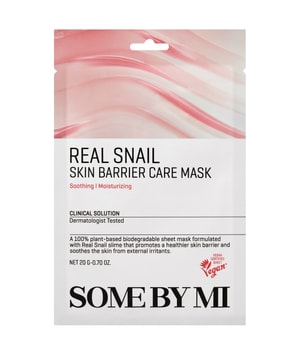 Some By Mi Real Care Mask Snail Skin Barrier Care Mask Tuchmaske 20 ml