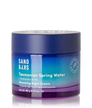 Sand & Sky Tasmanian Spring Water Renewing Night Cream Nachtcreme 60 g