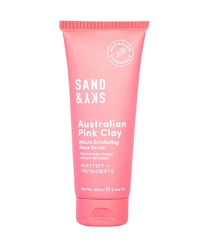 Sand & Sky Australian Pink Clay Micro-exfoliating face scrub Reinigungsgel 100 g