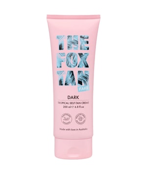 The Fox Tan Dark Tropical Self-Tan Crème Selbstbräunungscreme 200 ml