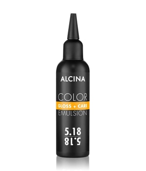 ALCINA Color Gloss+Care Emulsion 5.18 Hellbraun-Asch-Silber Haartönung 100 ml