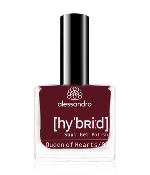 Alessandro Hybrid Aless‘ In Wonderland Nagellack 8 ml Dunkelrot