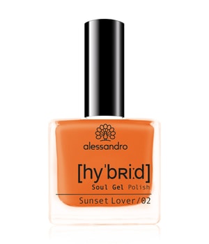 Alessandro Hybrid California Dreams Nagellack 8 ml Orange