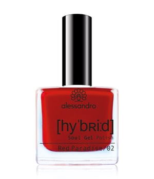 Alessandro Hybrid Nagellack 8 ml Dunkelrot