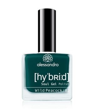 Alessandro Hybrid Nagellack 8 ml Schwarz