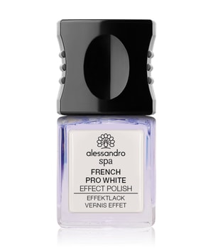 Alessandro Spa Pro White French Effect Polish Nagellack 10 ml Weiß