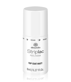 Alessandro Striplac Matt - Vegan Nagelüberlack 8 ml Weiß