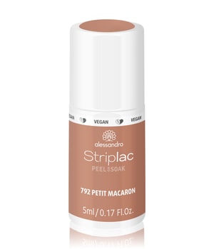 Alessandro Striplac Peel or Soak Cafe Parisienne Nagellack 5 ml Hellbraun