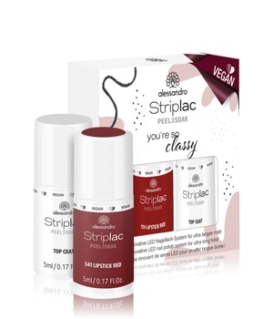 Alessandro Striplac Peel or Soak Classy Vegan Nagellack-Set 1 Stk